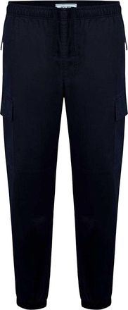 Jack Wills Heren Elastische Manchet Cargo Broek (Zwart)