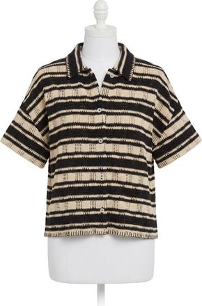 Z Supply Monaco Button Up Top In Natural