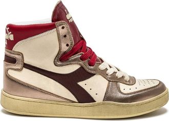 Diadora MI Basket Metal Mix Used - Dames - Sneakers - Veelkleurig - 38 EU - Katoen - Schoenen
