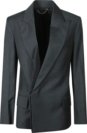Victoria Beckham Sculptural Layered Structured Jacket