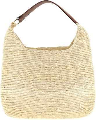 Maison Michel Shoulder Bags, female, Brown, ONE SIZE, Cristiana Shoulder Bag