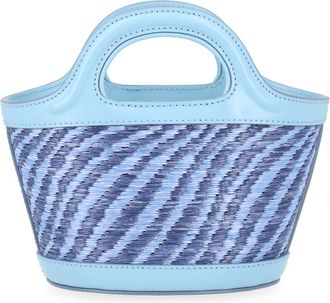 Marni Womens Tropicalia Bag Blue Polyamide Handbags Hand