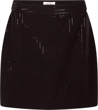 Aaiko Dames, Rokken, Zwart, Maat: XS