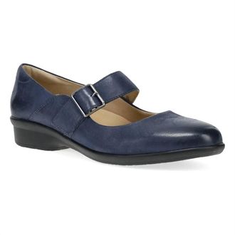 Dansko Womens Collette Shoes In Navy