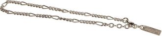 Saint Laurent Schakelarmband Gour Model - Heren - Kettingen - Grijs - L - Accessoires