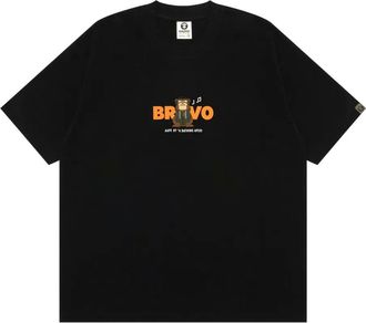 Aape By A Bathing Ape T-shirt con logo - Nero