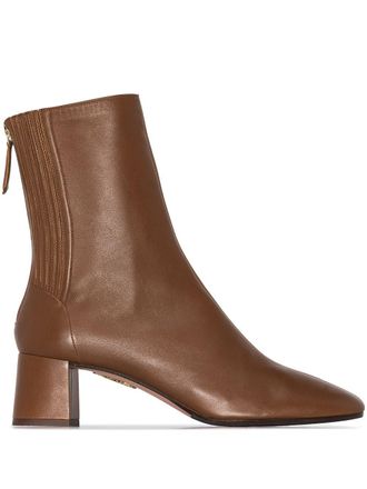 Aquazzura Stivaletti Saint Honore - Marrone
