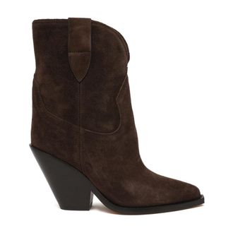 Isabel Marant Schoenen, Dames, Bruin, 39 EU, Su&egrave;de, Western Enkellaarsjes
