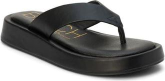 Matisse Footwear Mallorca Platform Flip Flop in Black at Nordstrom, Size 6