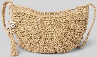 Barts Umh&auml;ngetasche mit Label-Detail Modell Theros in Sand, Gr&ouml;&szlig;e 1