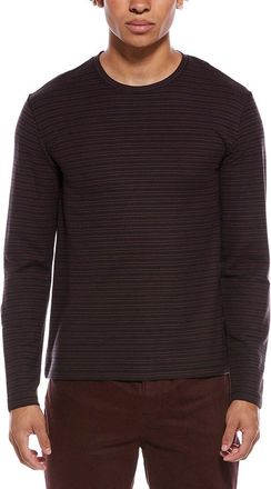 Vince Pima Pique Stripe Crewneck T-Shirt