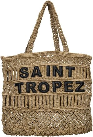 De Siena shoes Saint Tropez Jute Tote - Dames - Shoppers - Beige - ONE Size - Jute - Tassen