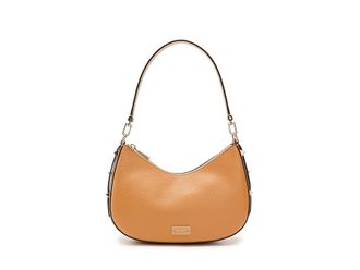 Kate Spade New York Liv Pebbled Leather Convertible Shoulder Tote Womens Handbags Biscotti