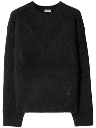 Burberry Trui met ronde hals - Grijs