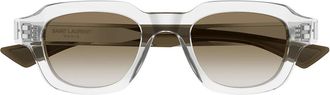 Saint Laurent Sunglasses Sl 791 003 Transparent/Brown Gradient Unisex