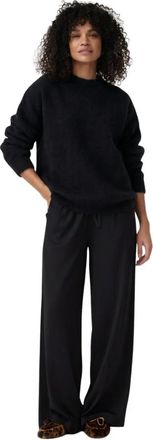 Alchemist Sweater Jos&eacute; - Dames - Ronde hals truien - Zwart - XS - Wol - Truien & Vesten