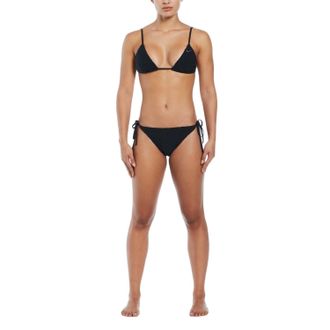 Nike Dames/Dames Bikinibroekje met reli&euml;f (Zwart)