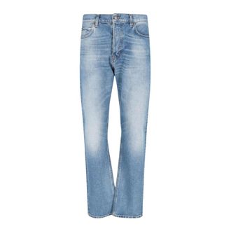 Haikure Straight Jeans, male, Blue, Size: W34 Slim-fit Jeans