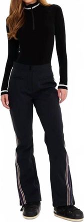The Upside Womens Hakuba Petra Zip Flare Pants In Black