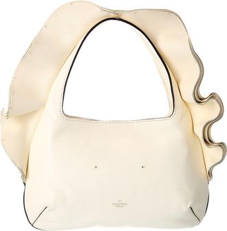 Valentino Atelier Leather Hobo Bag
