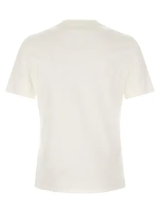 Brunello Cucinelli Graphic Logo Print T-shirt - White