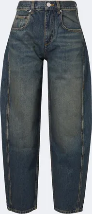 Isabel Marant Oriane barrel-leg jeans