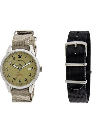 Zeno ZE5231-4 Mens Watch and Strap Gift Set - Silver - One Size