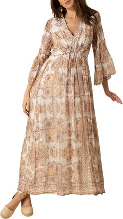Hale Bob Hale Bob Silk-Blend Mara Maxi Dress
