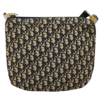 Dior Pre-owned Vintage Trotter Shoulder Bag - - Pre-owned - Donna - Blu - ONE SIZE