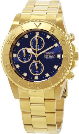 Invicta Pro Diver Chronograph Blue Dial Mens Watch 28682