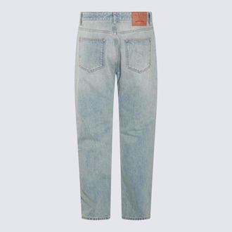 Valentino Mens Jeans Blue _100 % Co