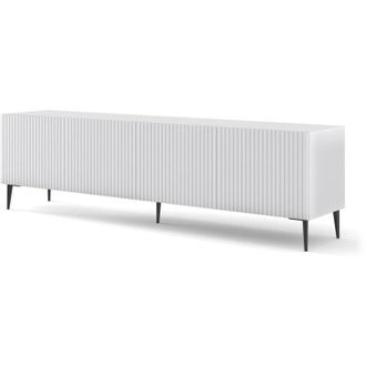 AC-D&eacute;co Ac-deco - Mobile tv 4 ante Phila&eacute; bianco 200cm