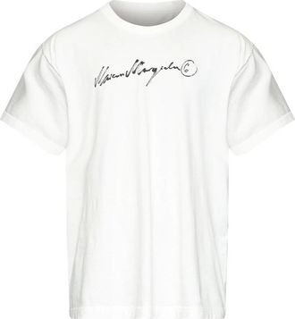 Maison Margiela Signature-print T-shirt