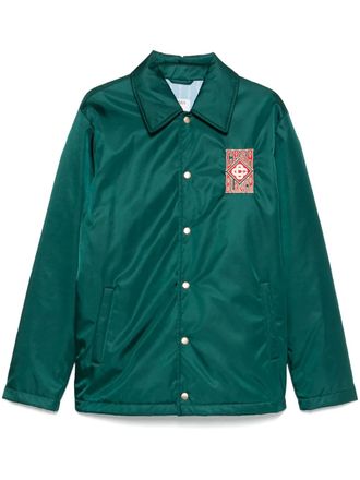 Casablanca Stadium shirt jacket - Green