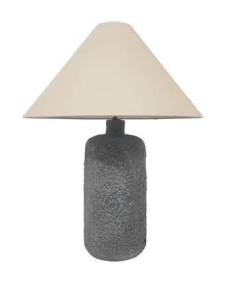 Deco Wood L&aacute;mpara de mesa de color natural y negro de 65cm