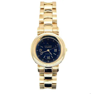 Van Cleef & Arpels Pre-owned Van Cleef & Arpels Roma Automatic Black Dial Unisex Watch 132054