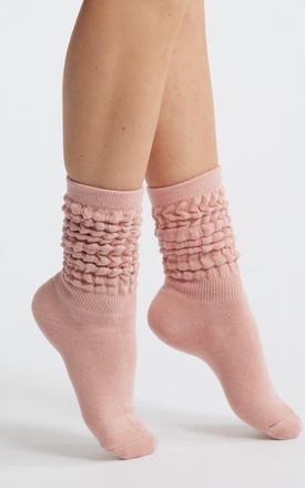 Stems Open Knit Knee High Socks in Pink at Nordstrom