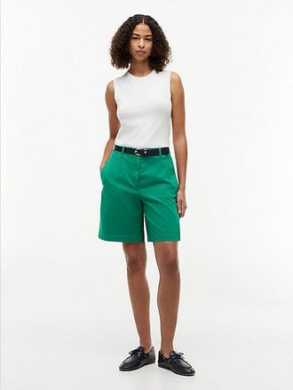 Tommy Hilfiger Pantal&oacute;n chino corto regular lavado