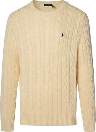 Polo Ralph Lauren Ivory Cotton Sweater