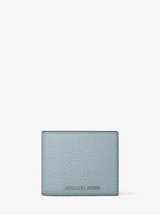 Michael Kors Hudson Pebbled Leather Billfold Wallet