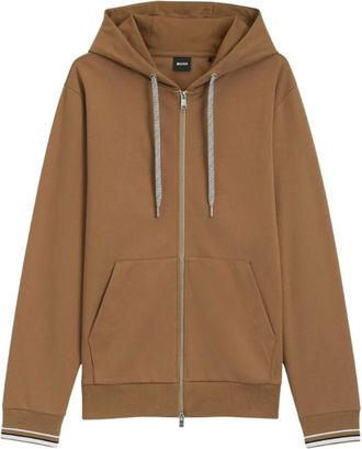 HUGO BOSS Hombre, Sudaderas, Beige, Talla: S