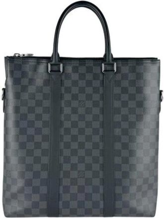 Louis Vuitton Pre-owned Damier Graphite Tote Bag - Heren - Vintage Shopper - Zwart - ONE Size - Vintage