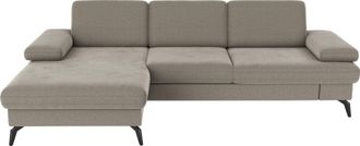 Sit&more Ecksofa »Morris L-Form, inkl. Sitztiefenverstellung« wahlweise mit Armteilverstellung, Bettfunktion & Bettkasten
