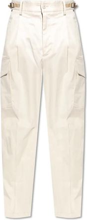 Moncler Cargo broek - Heren - Straight fit broeken - Beige - 2XL - Broeken