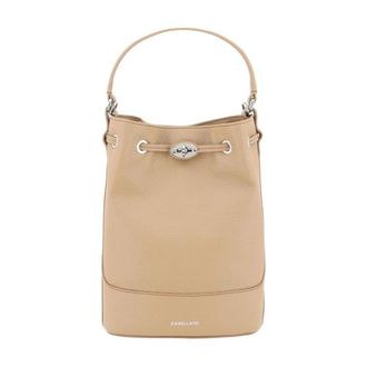 Zanellato Dames, Tassen, Beige, Maat: ONE Size Leer
