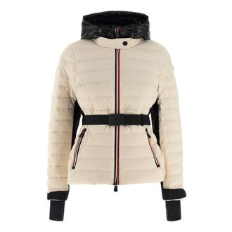Moncler Dames, Jassen, Beige, Maat: M Nylon