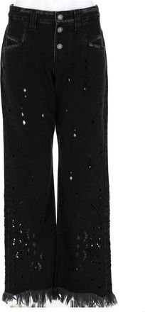 Isabel Marant Amia Cotton Wide-Leg Pants