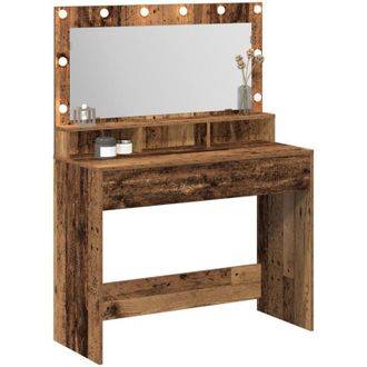 vidaXL Vidaxl - Dressing Table Old wood 100 x 41 x 135 cm Engineered wood