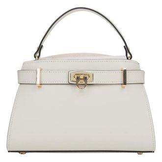 Estro & Luminara Handbags, female, Beige, Size: ONE SIZE Satchel Bag