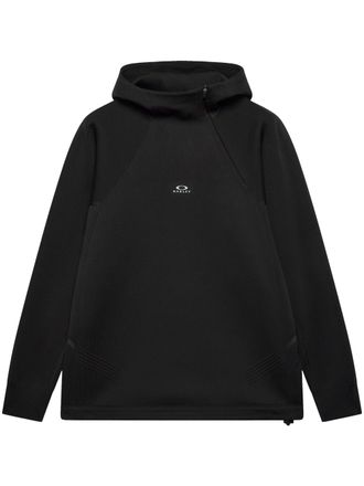 Oakley Black Latitude Veil Knitted Fitted Hood Hoodie